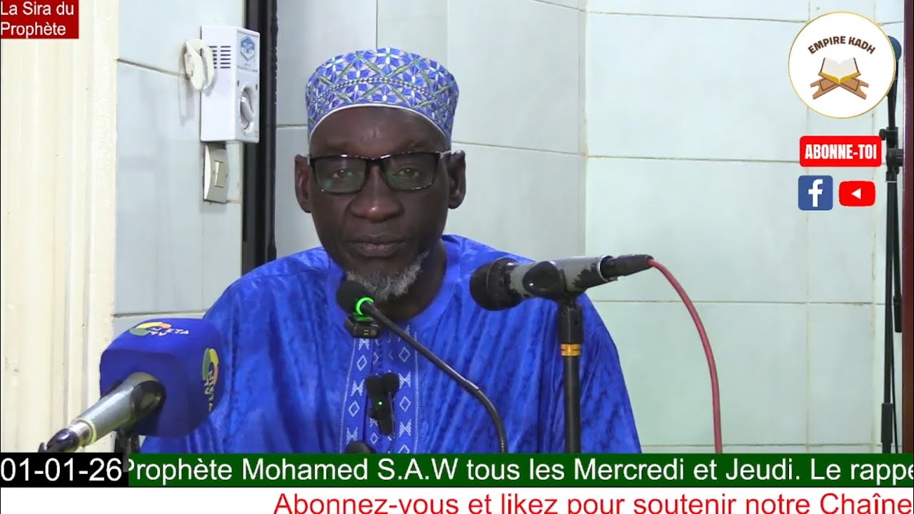 Imam Madou Koné la Sira du Prophète Mohamed S.A.W du 01 Janvier 2025