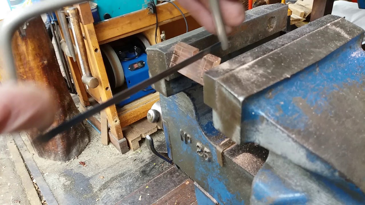 No73) Part 4 Making a metal mitre plane.