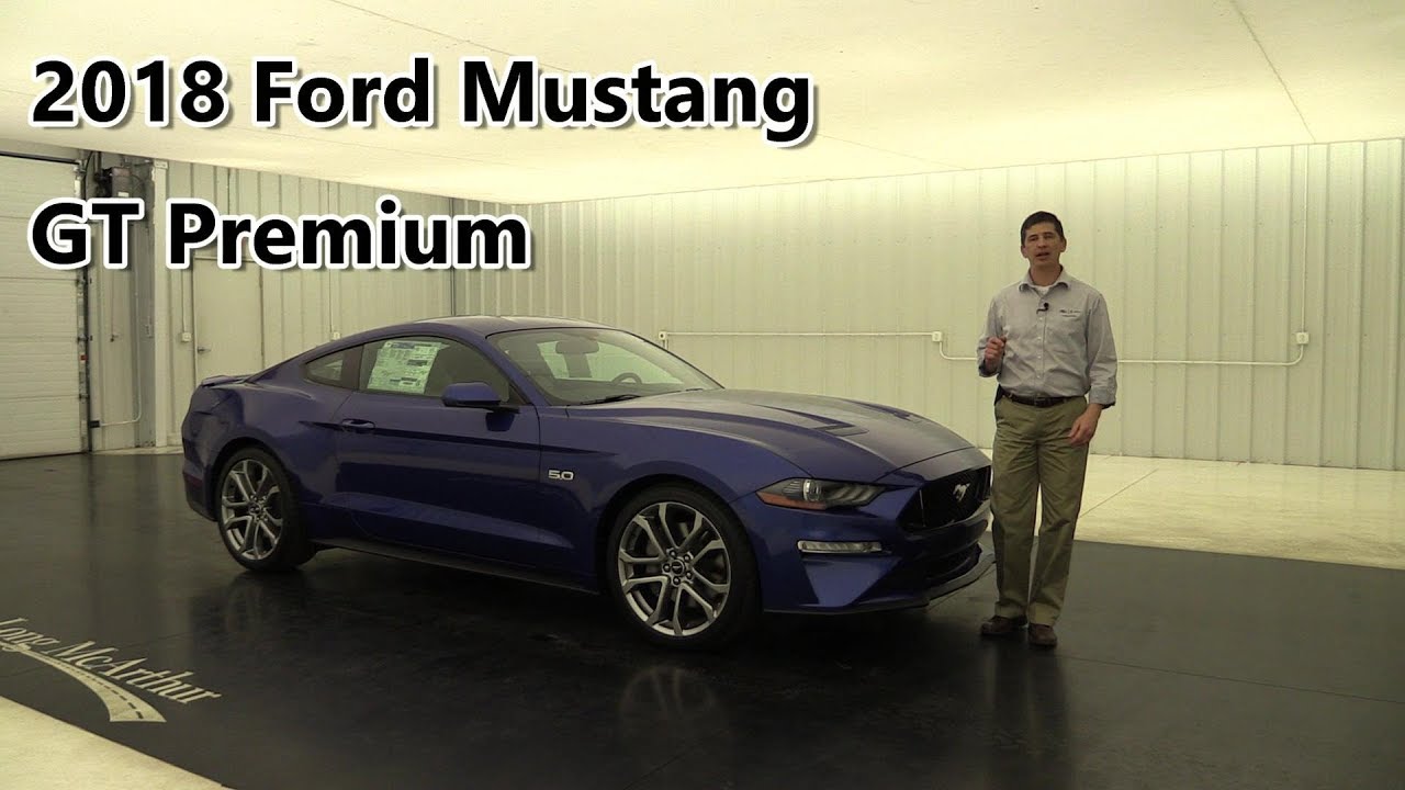 2018 FORD MUSTANG GT PREMIUM С СИСТЕМОЙ ВЫПУСКА С АКТИВНЫМИ КЛАПАНАМИ 18095