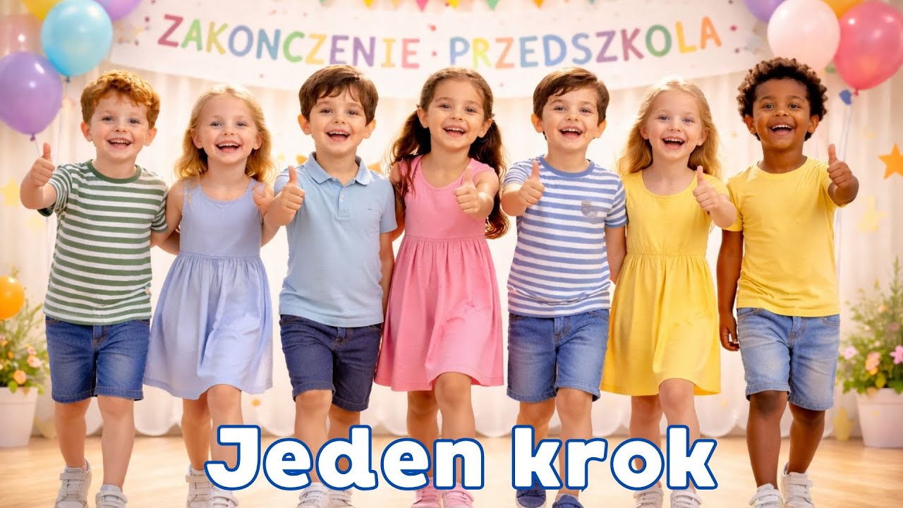 Jeden krok - Piosenka na zakończenie przedszkola