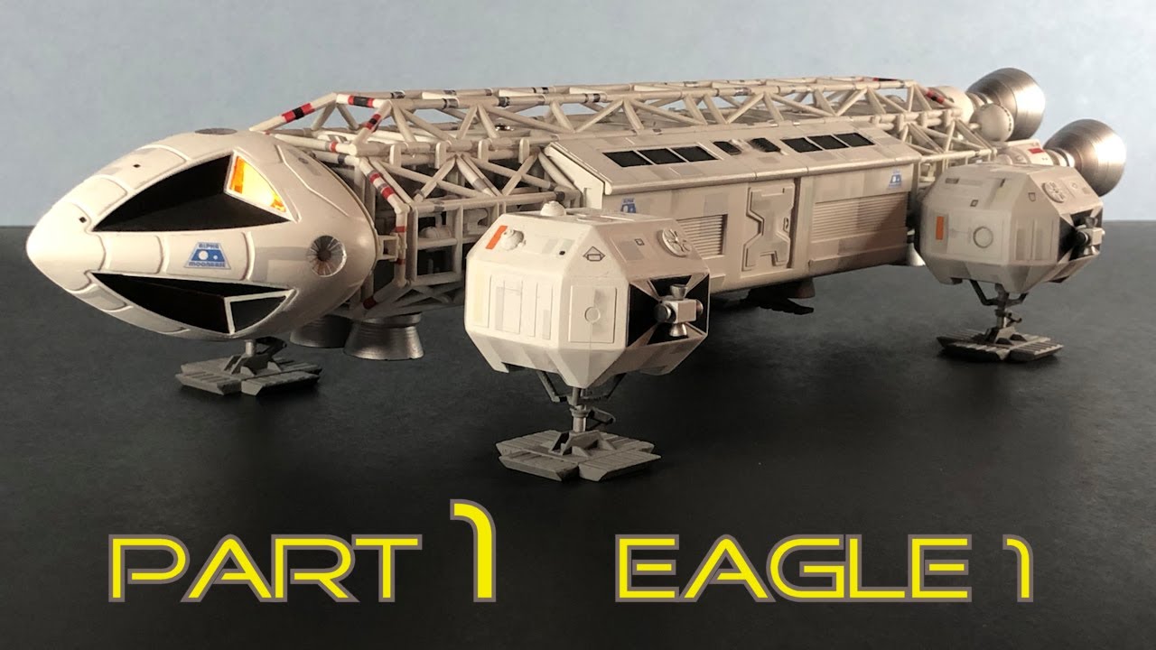 Space: 1999 Eagle 1 - Part 1 - Build and Prime - 1:72 - mpc