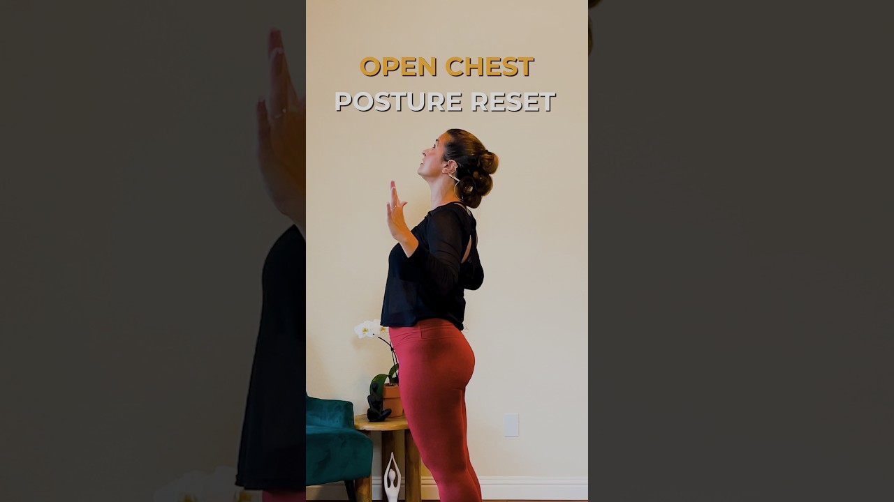 Release Desk Slouch Fast: Open Your Heart & Throat✨