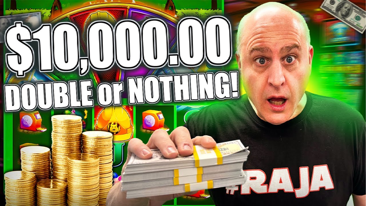 High Stakes $10,000 Slot Challenge &mdash; DOUBLE OR NOTHING!