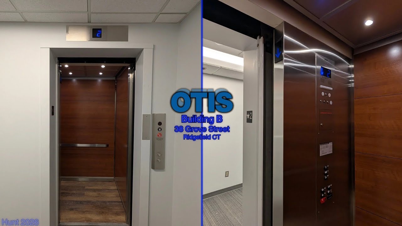OTIS Lexan (mod OTIS) Hydraulic Elevator | Building B, 38 Grove Street, Ridgefield CT