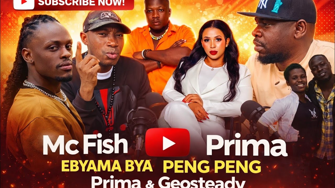 MC FISH ATABUKIDDE PENG PENG WASIGA OMUWALA ENZIKU, PRIMA YALI MWETEZI, YETEGA GEOSTEADY KU STUDIO