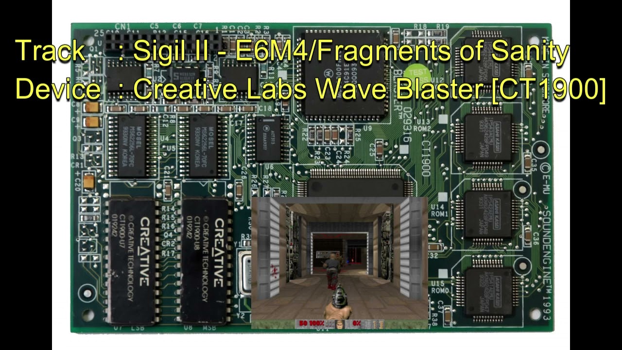 Creative Labs Wave Blaster [CT1900] Sigil II full MIDI soundtrack *CORRECTED*
