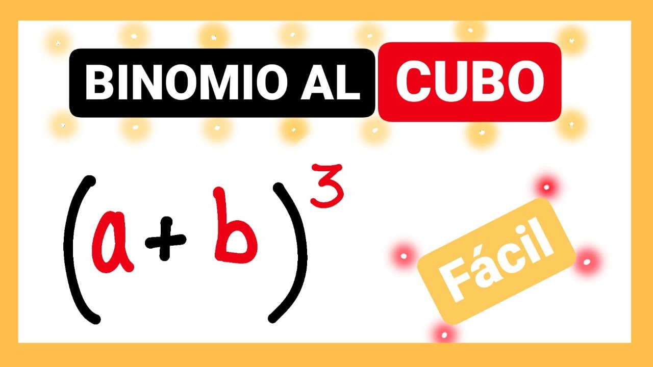 Como resolver un BINOMIO AL CUBO 👨‍🏫