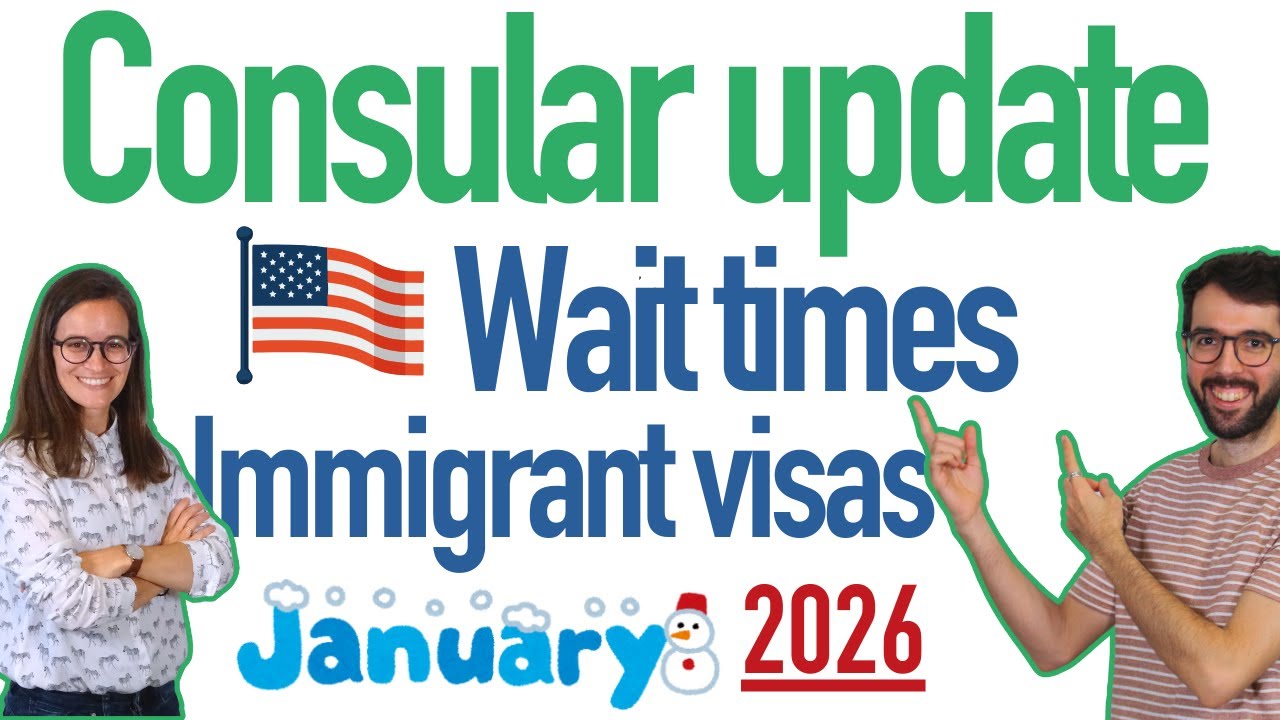 Ожидание получения грин-карты в консульстве США в январе 2026 года