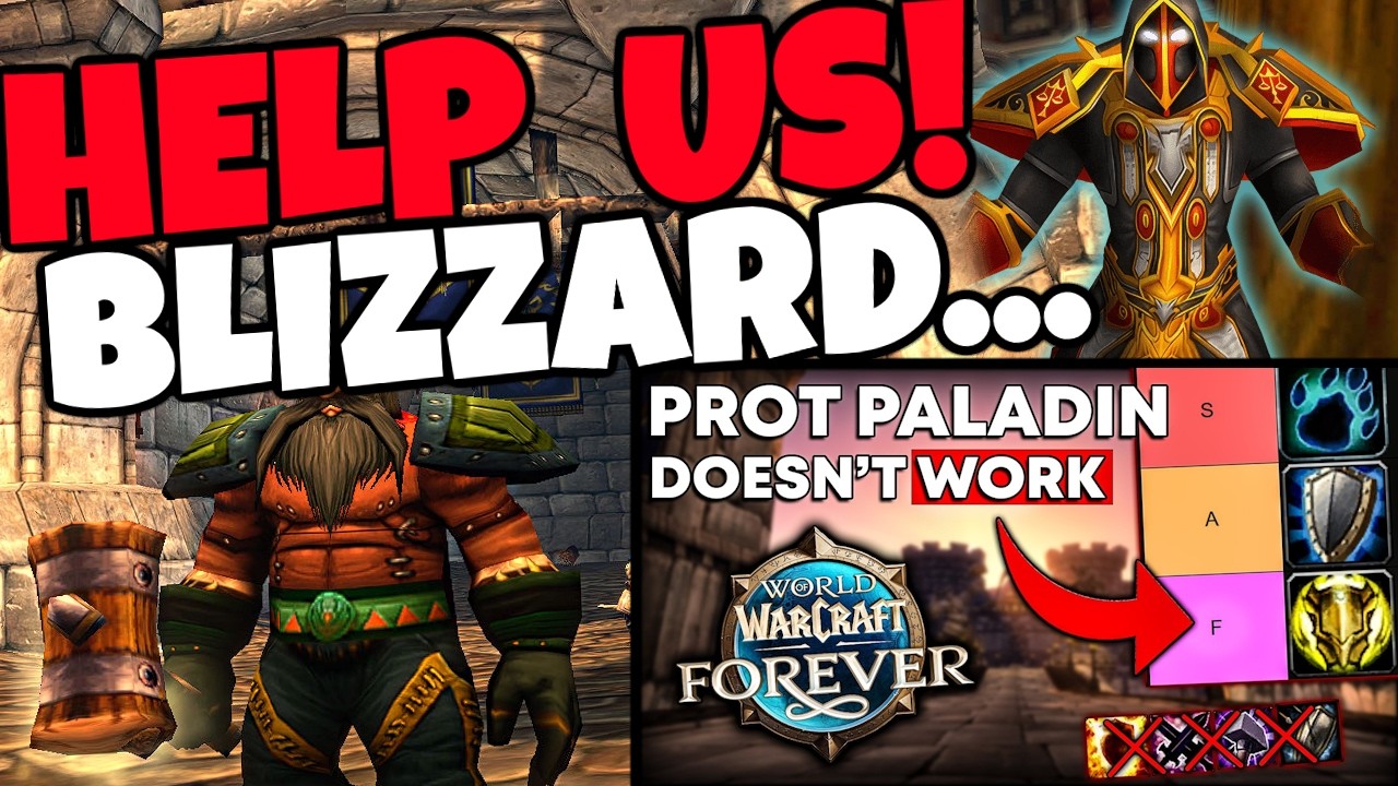 The PROBLEM With Protection Paladins in WoW Forever (Blizzard Pls Fix...)
