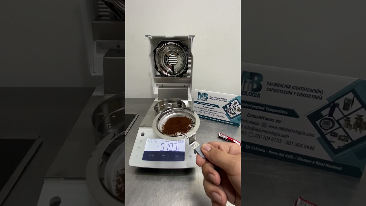 Funcionamiento y Prueba de Analizador de Humedad Mettler Toledo HE53
