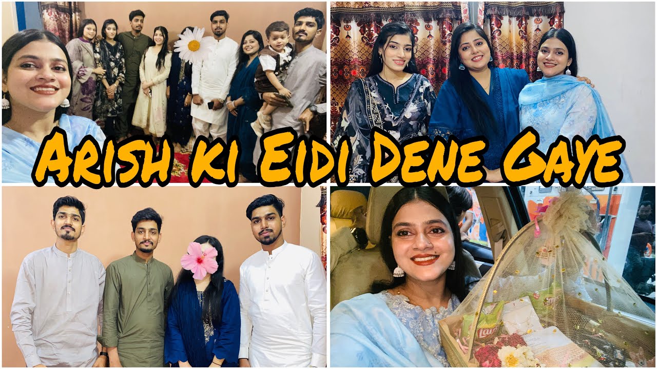 Arish ki Eidi Leke Gaye || Lots of fun with siblings || Diamond Farhan ||