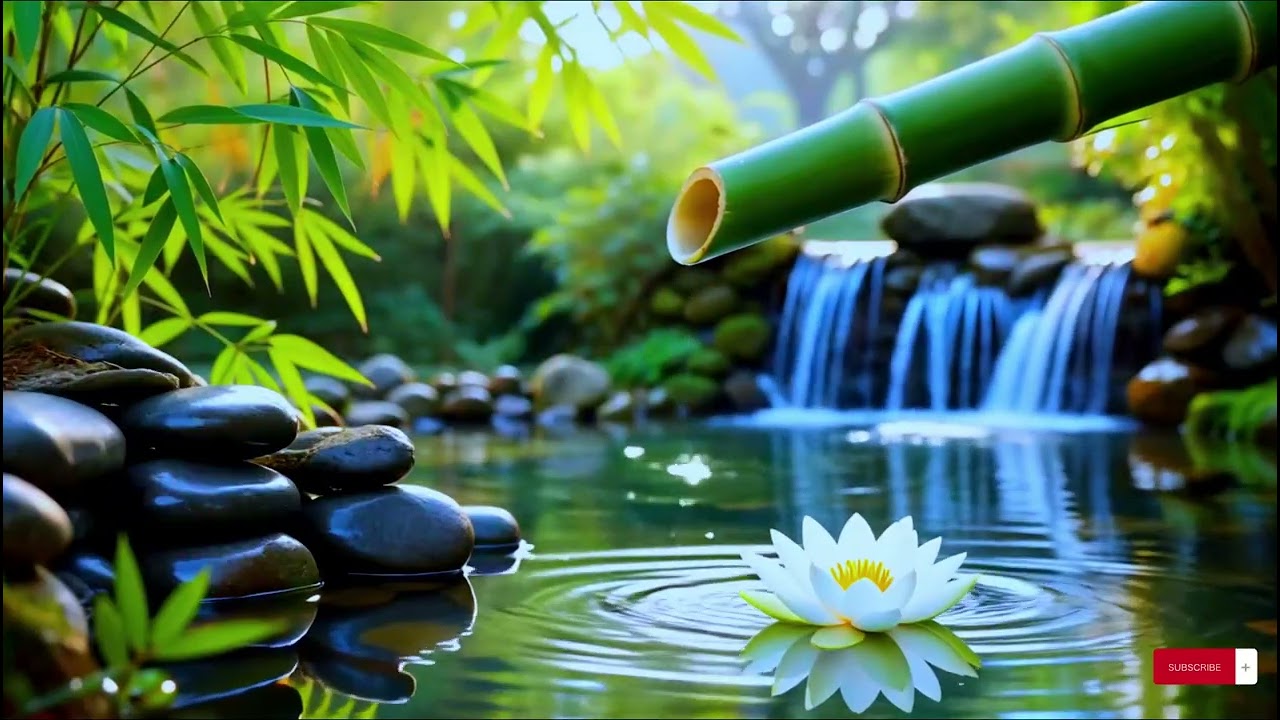 Meditation & Sleep Music 🌿 Water Sounds to Relieve Stress and Depression