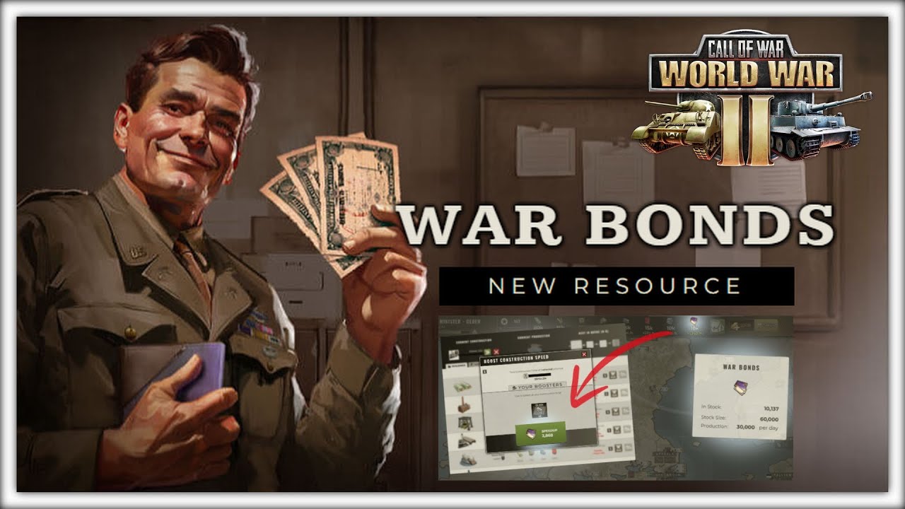War Bonds: best use, pro's & con's #callofwar