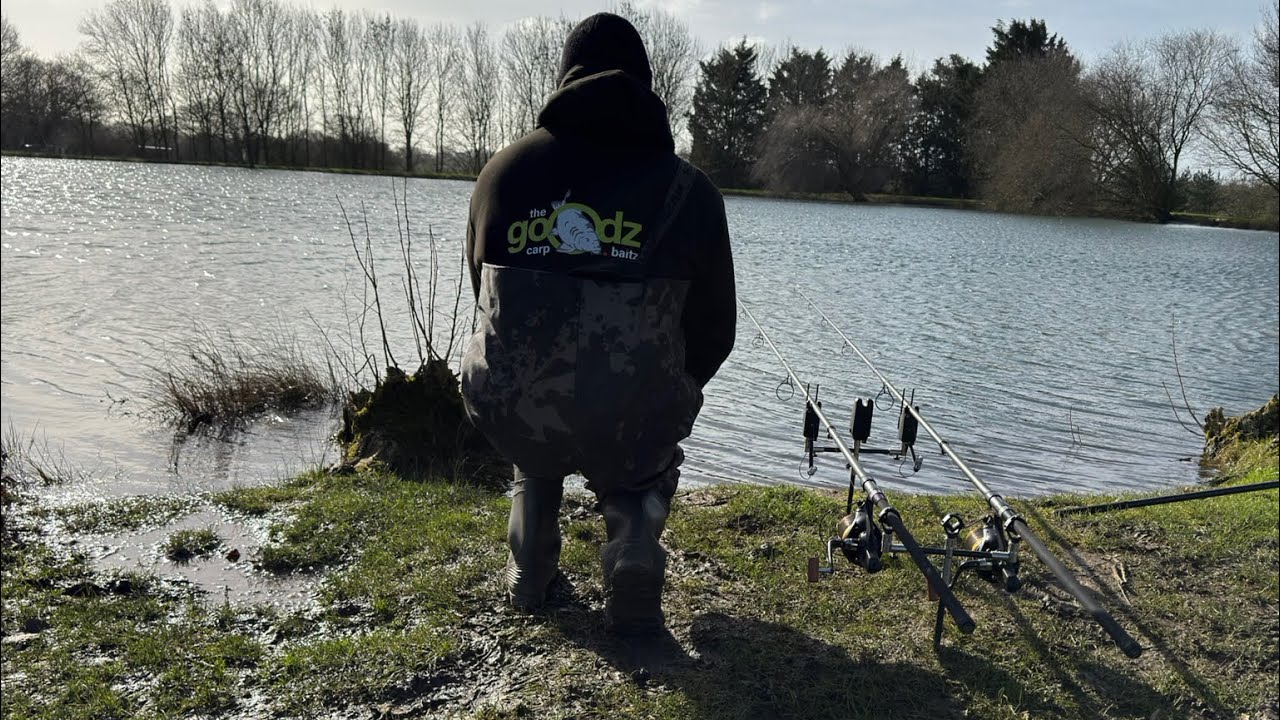 Last minute result in Baltic conditions 🥶#carpfishing  #winterfishing #carp 