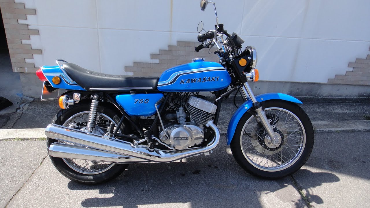 1972 KAWASAKI H2F 750SS　エンジンスタート