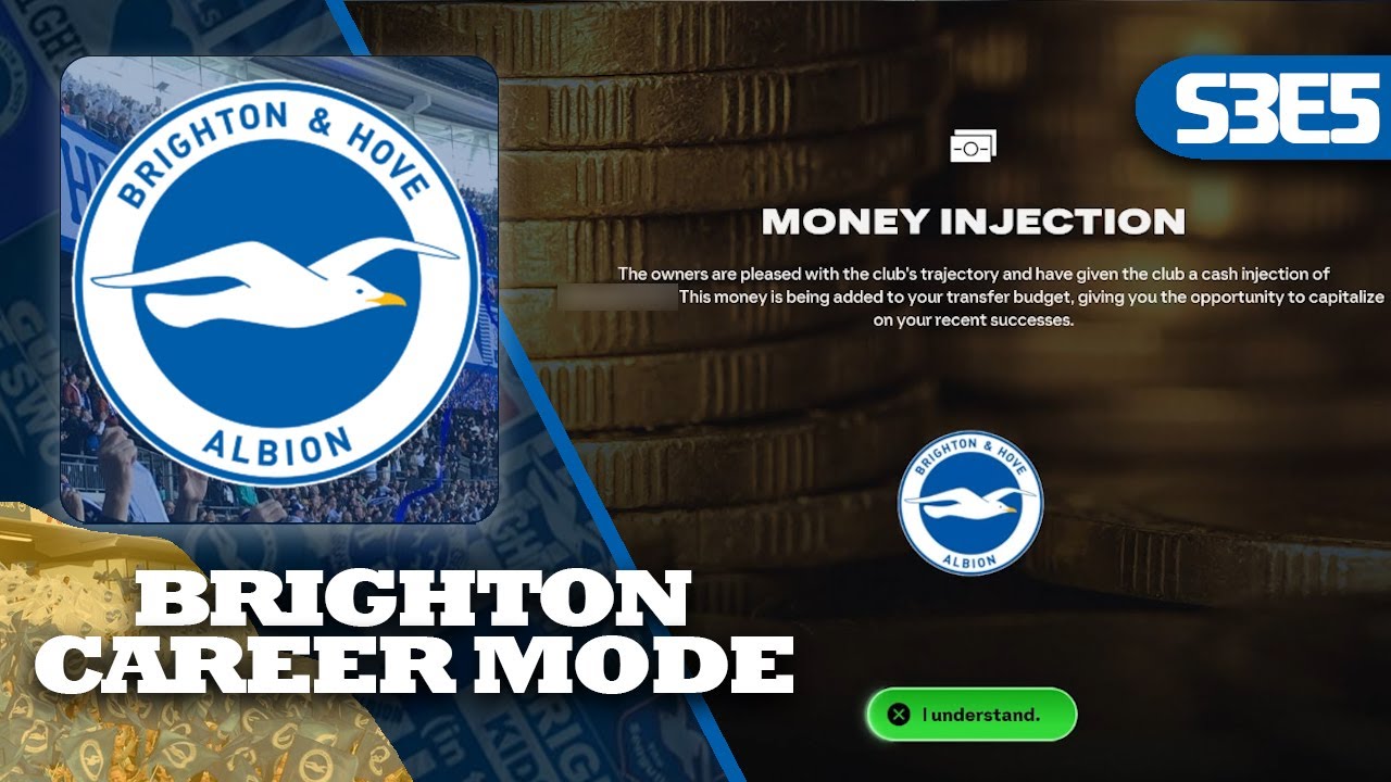 CASH INJECTION! FC26 Brighton Career Mode
