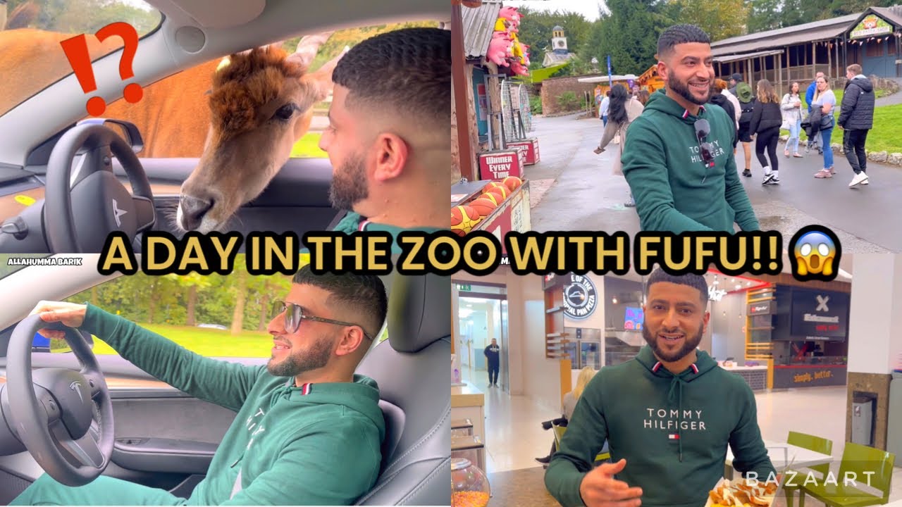 A DAY IN THE ZOO WITH FUFU!! | FOOD REVIEW 🥘