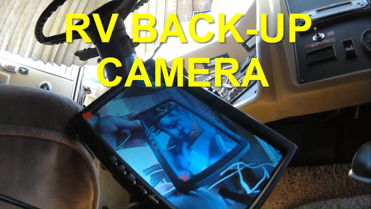 INSTALLING RV BACK-UP CAMERA