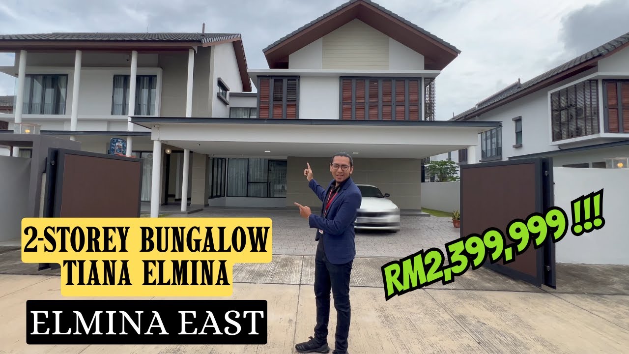 RM2,399,999 | 2-STOREY BUNGALOW TIANA ELMINA | ELMINA EAST | FREEHOLD | 5000 SQFT | LUXURIOUS