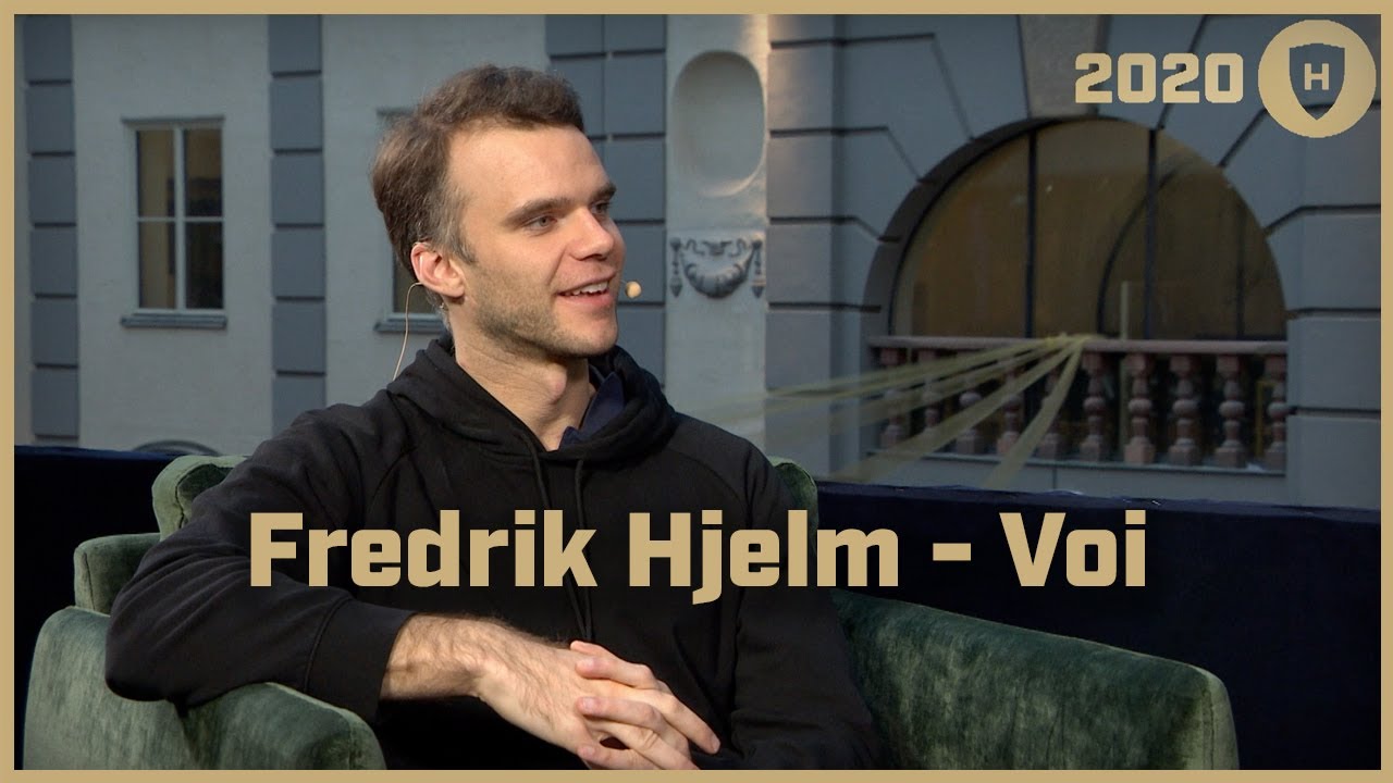 Interview with Fredrik Hjelm - Voi Technologies - Handelsdagarna 2020
