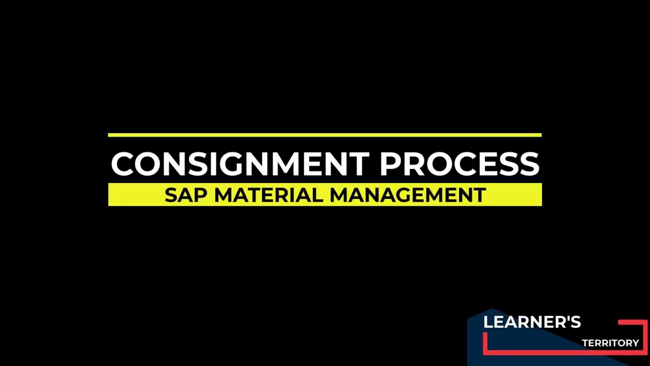 Consignment Procurement Process in SAP MM full tutorials with Accounting entries | SAP MM Course