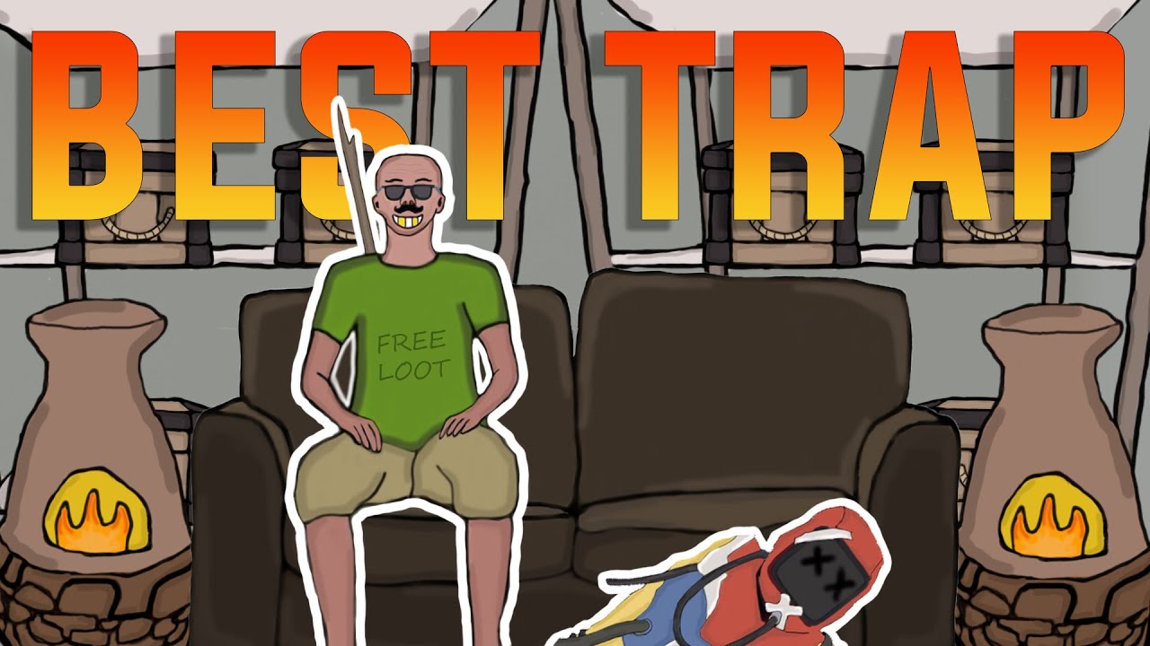 LA TRAP BASE LA PLUS INSANE DE TOUS LES TEMPS - RUST FR
