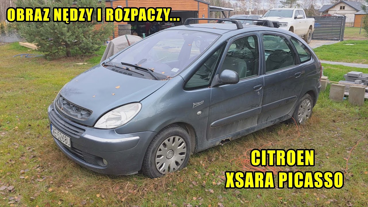 Такие машины больше не ремонтируют... Citroen Xsara Picasso 1.6