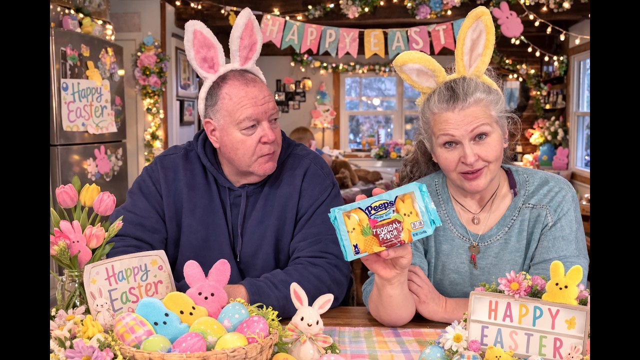 We Reviewed PEEPS Tropical Punch Flavored Marshmallow Bunnies Does Brandy Have A New Favorite Or Not