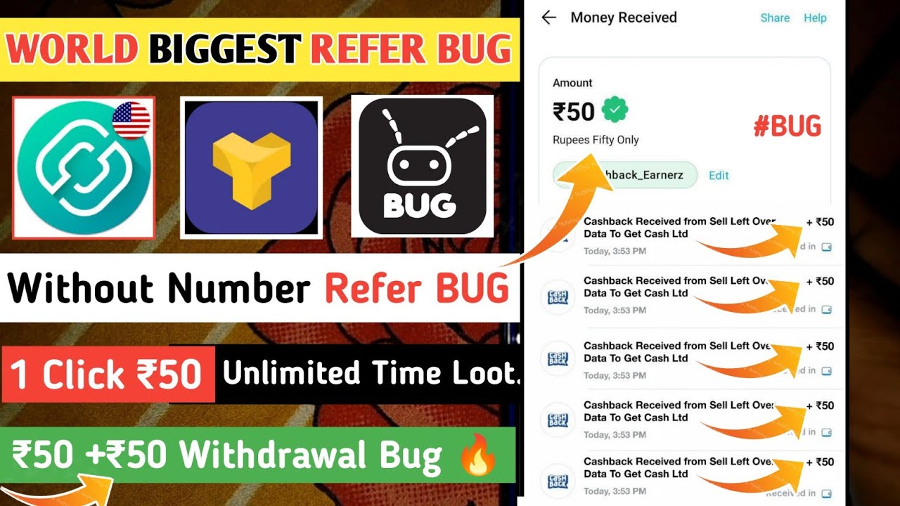 1 Click ₹50 Instant Bank || Thaarmaar App Without Number Refer Trick || Thaarmaar App Payment Proof
