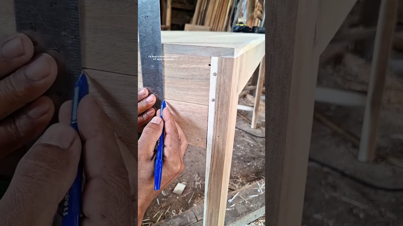 Tips dan teknik kumpulan fidio tukang kayu #woodworking 