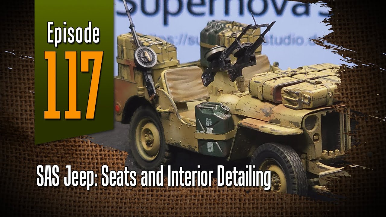 SAS Jeep: сиденья и детали интерьера