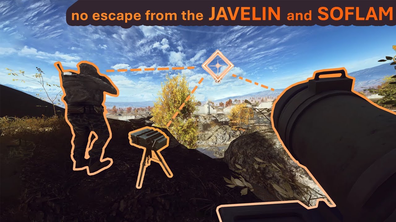 The JAVELIN, SOFLAM and of course teamwork is OP in Battlefield 4