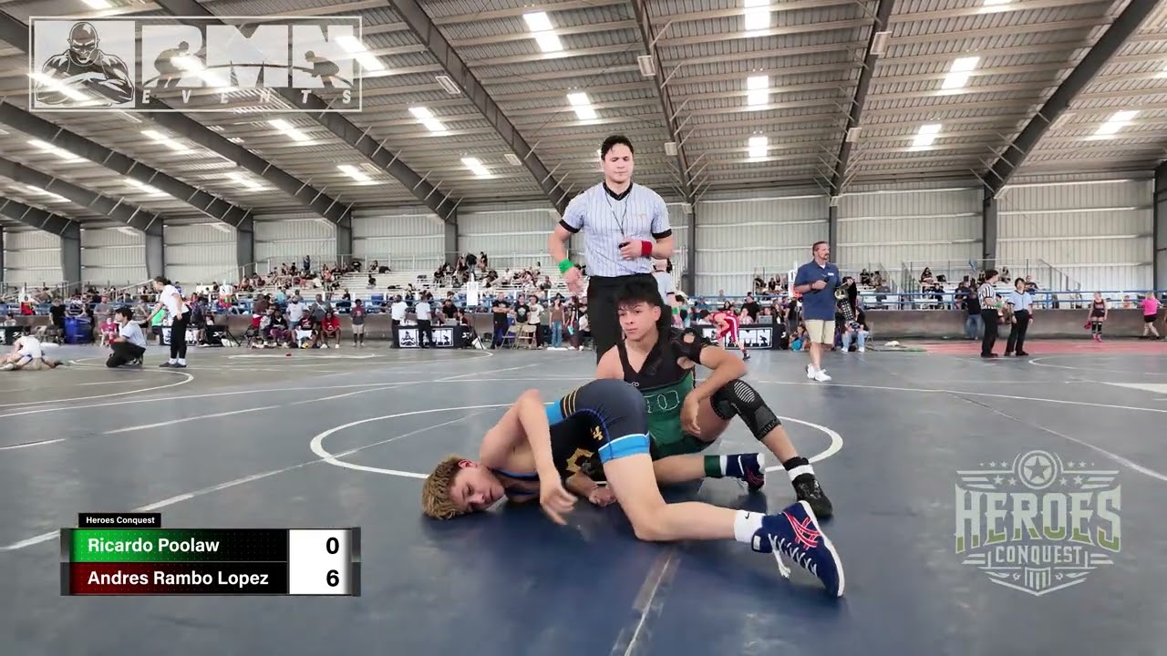 Heroes Conquest '25 - Boys 15U 109lbs FINALS TRI-STATE BELT MATCH