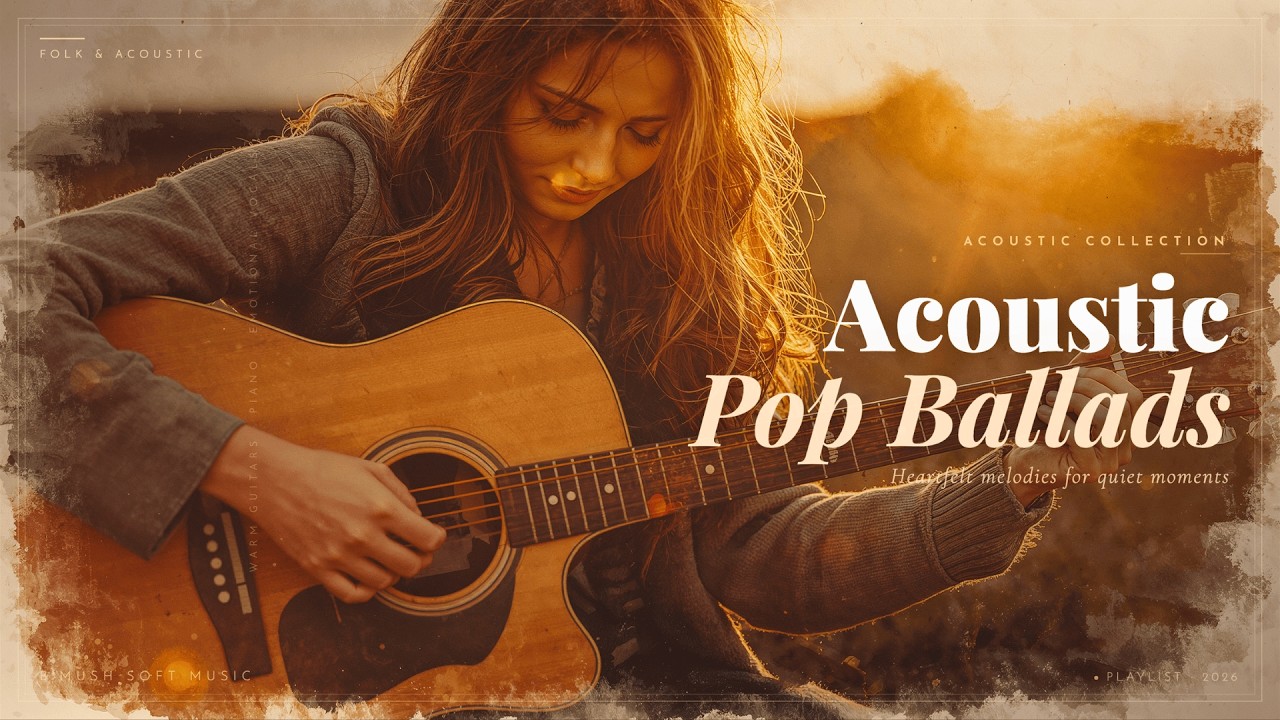 Acoustic Folk Music 40 Min 🍂 Heartfelt Ballads That Feel Like Home