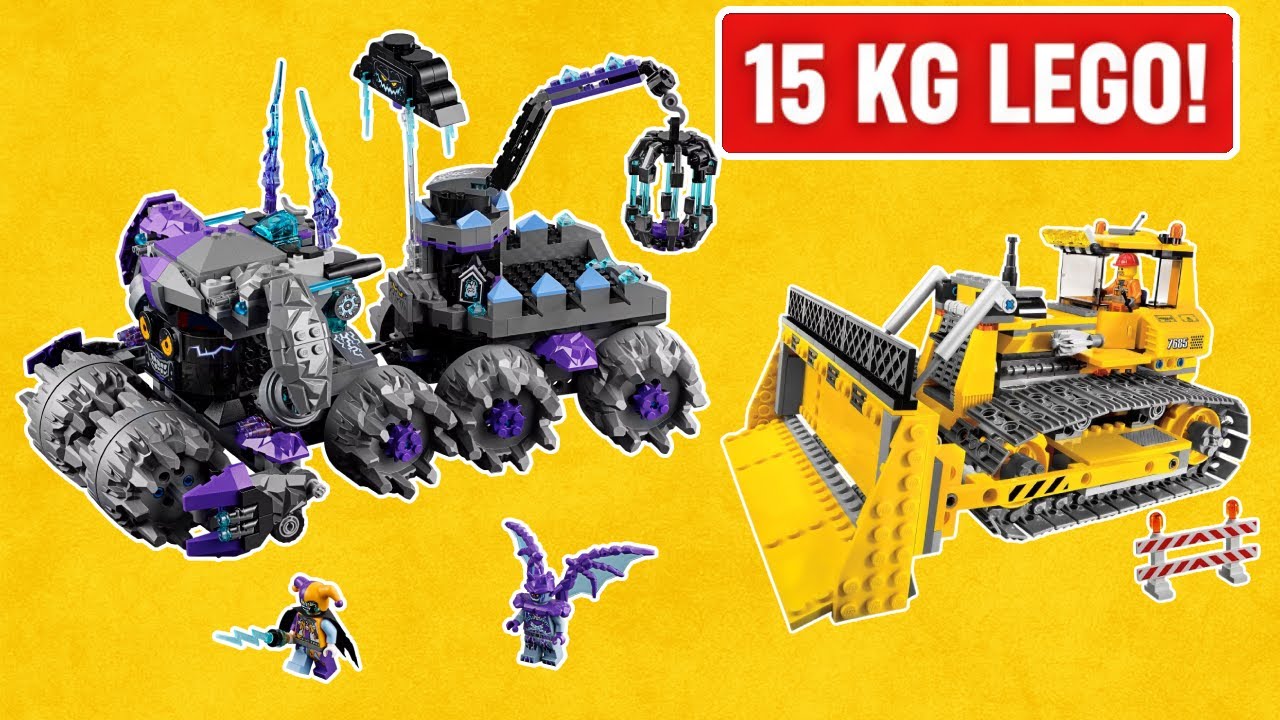 Ile zestawów uda się odbudować z 15 KG LEGO?