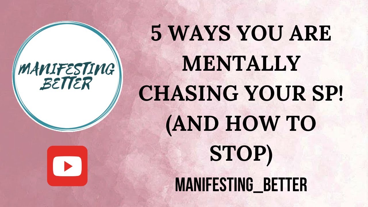 5 SIGNS you are mentally chasing your SP (and how to STOP)