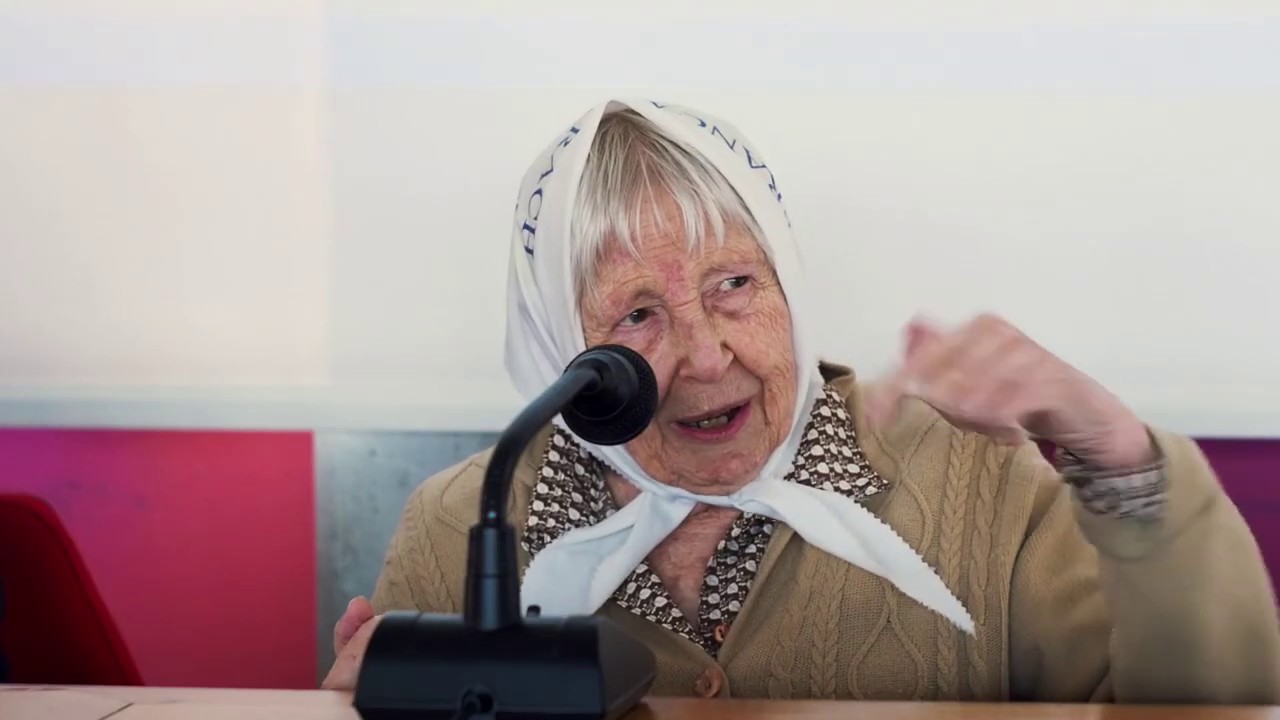 14 febbraio 2020, Incontro con Vera Jarach, sopravvissuta alla Shoah e madre di Plaza de Mayo