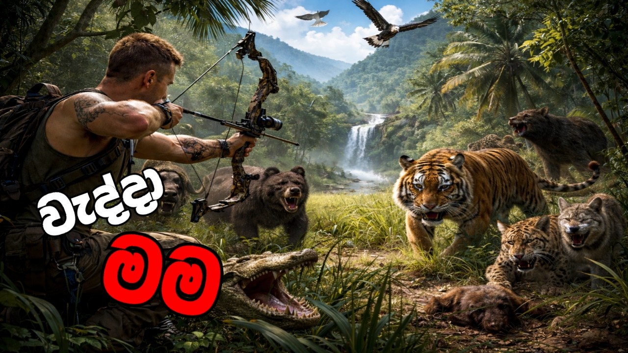 වැද්දෙක් වෙලා සත්තු දඩයම් කලා |  far cry 3 |