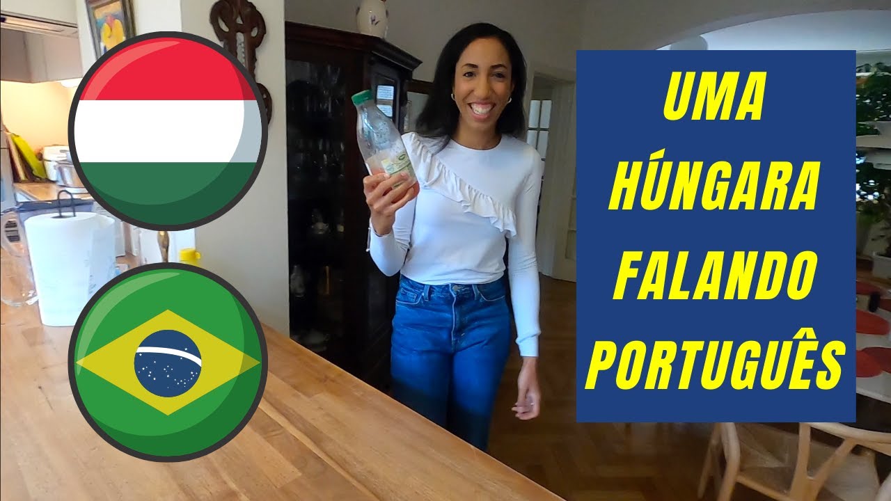 GRINGA FALANDO PORTUGUES