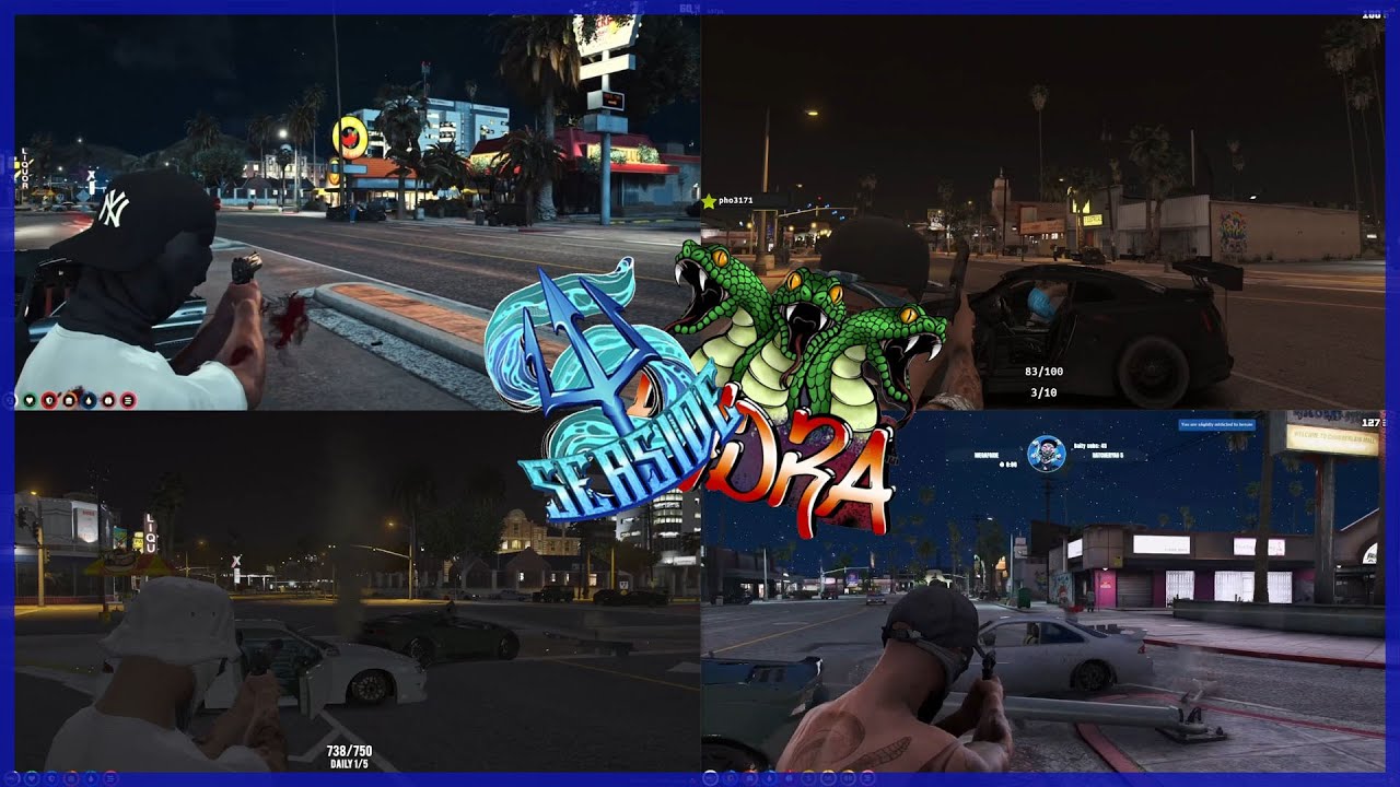 HYDRA VS SEASIDE | 6V6 NEAR VANILLA UNICORN | NoPixel WL