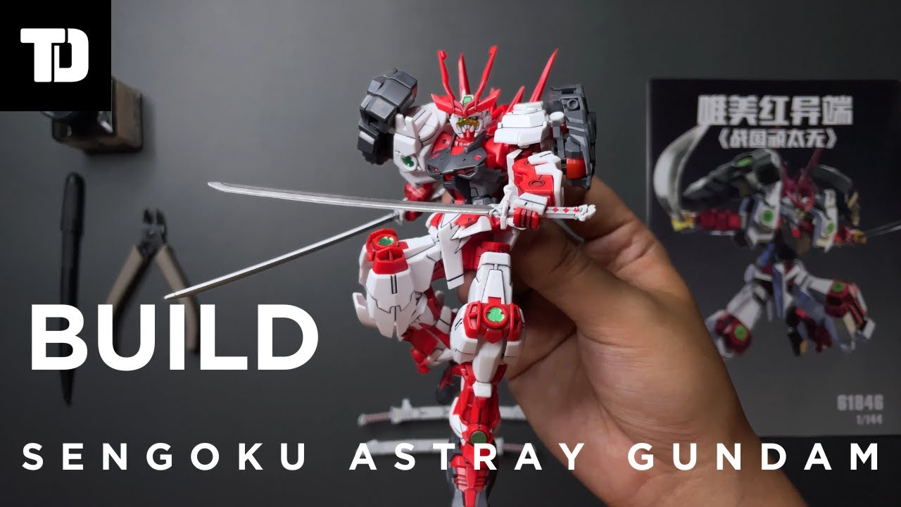 Sengoku Astray Gundam HG 1/144 | SPEED BUILD| ASMR BUILD | Model Kit by Weimei