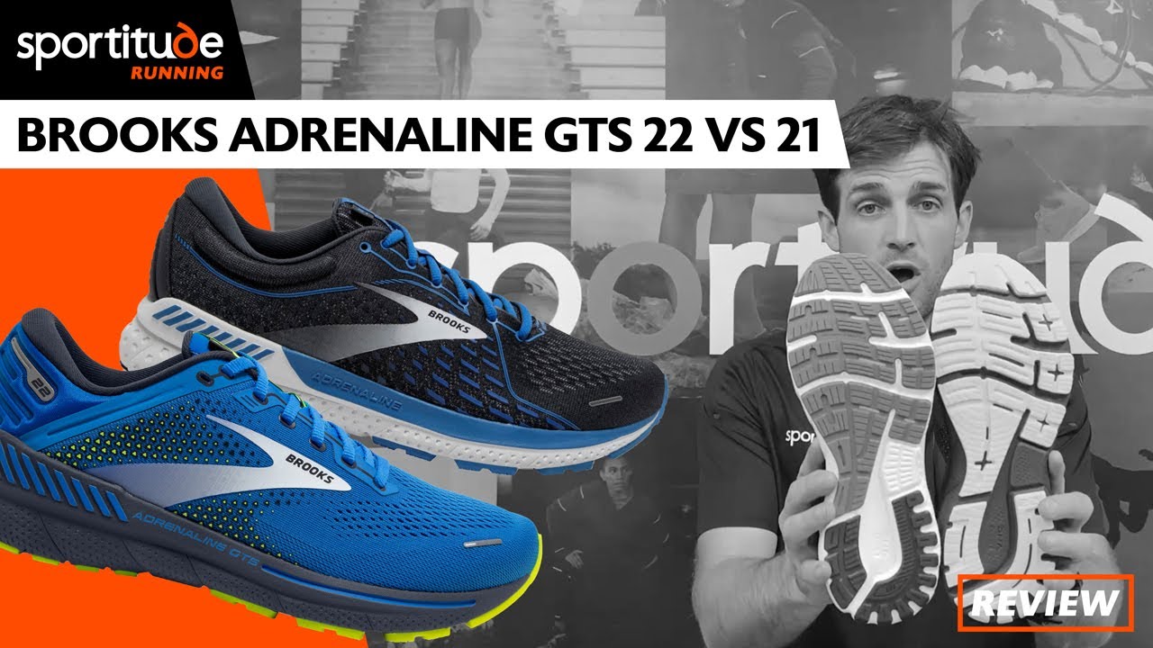 Brooks Adrenaline GTS 22 vs 21 Comparison Shoe Review | Sportitude