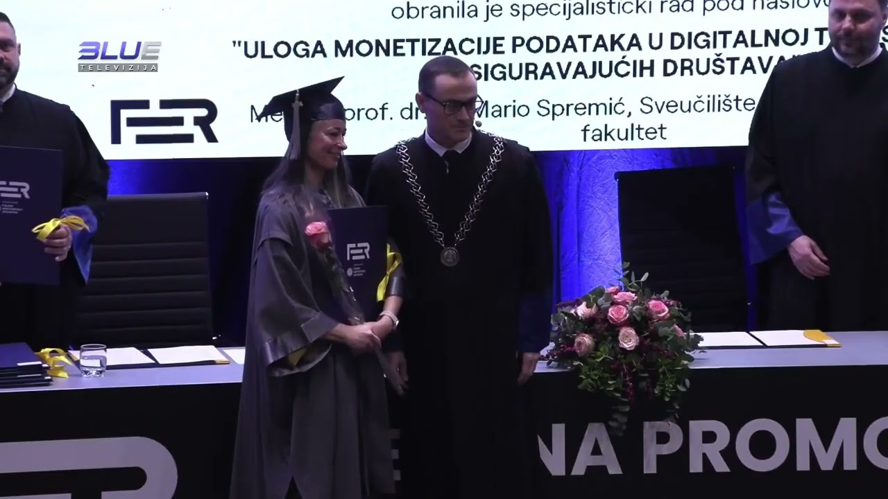 Svečana promocija specijalista FER-a, Blue TV, (5. 2. 2026.)