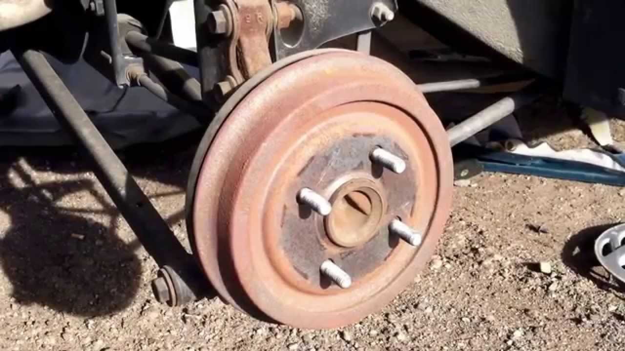 Saturn S Series Rear Brake Replacement