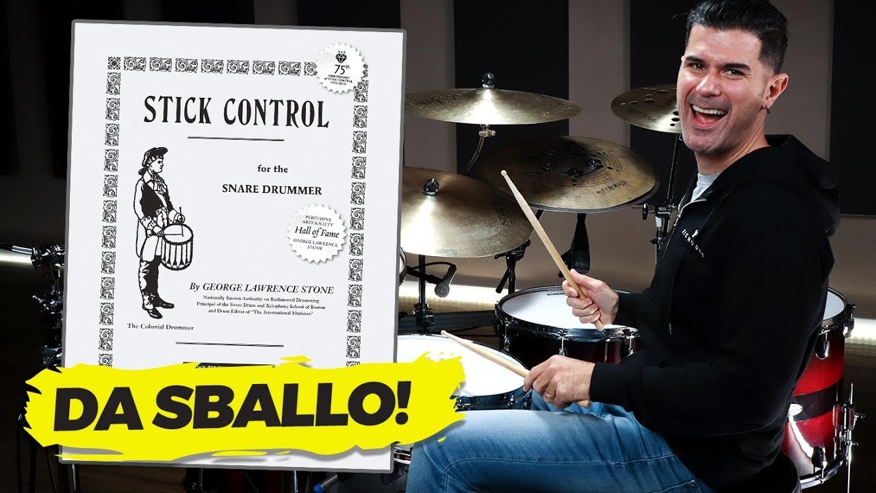 Sei SCOORDINATO? Prova così... (Stick Control per l'Indipendenza 4 Arti)