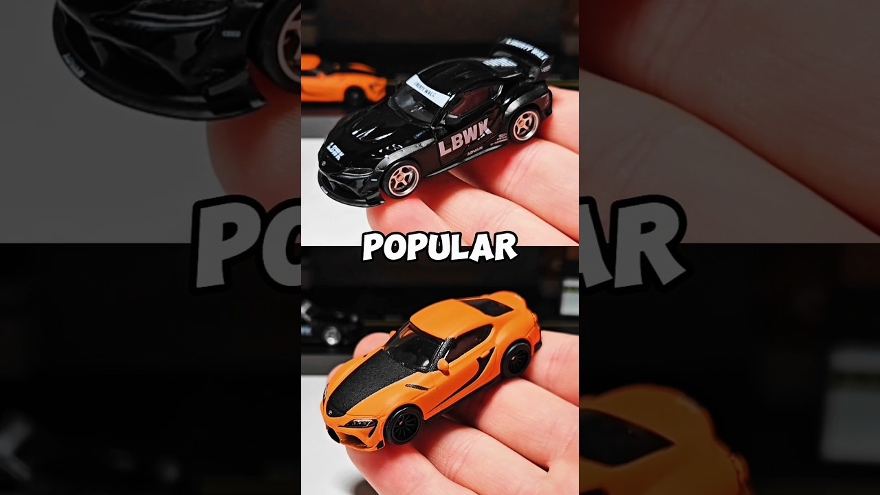 Diecast vs Hotwheels Supra Mk5 😱