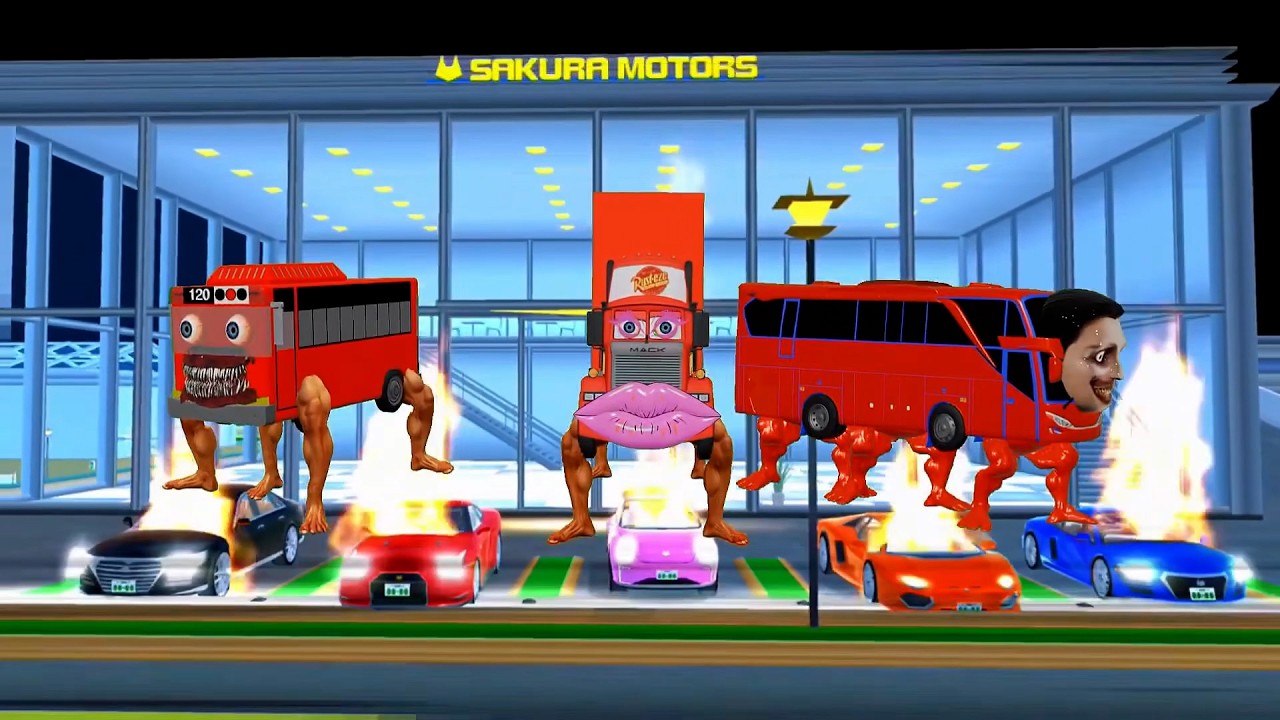 Yuta Mio Panik CCTV Rekam Banyak Anomali Mobil Berkaki Serang Kota Sakura 😱| Sakura School Simulator