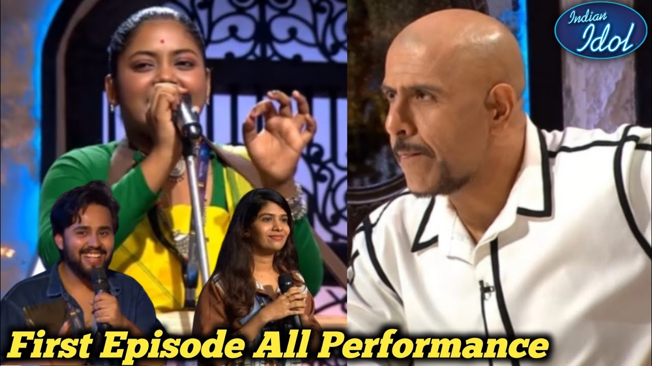 Indian Idol Season 16 First Episode All Performance Update || Yadoon Ke Playlist 🎶