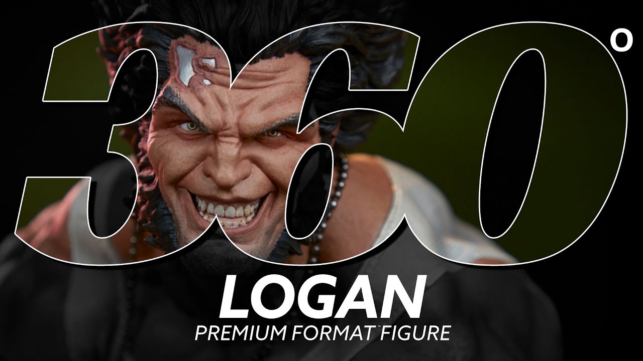 Logan Premium Format Figure Exclusive Edition by Sideshow | 360&deg;