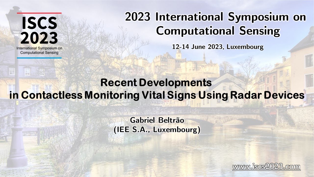 ISCS23: Recent Developments in Contactless Monitoring Vital Signs Using Radar Devices